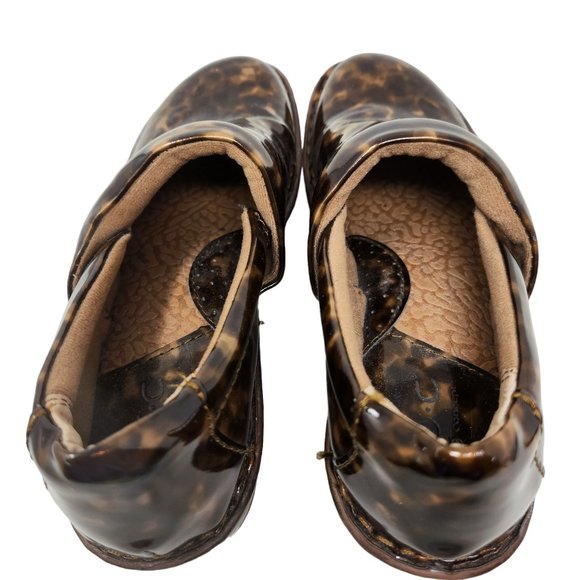 B.O.C. Born Concept "Margaret" Tortoise Shell Clogs C00037 Women's Size 7M - Picture 7 of 11